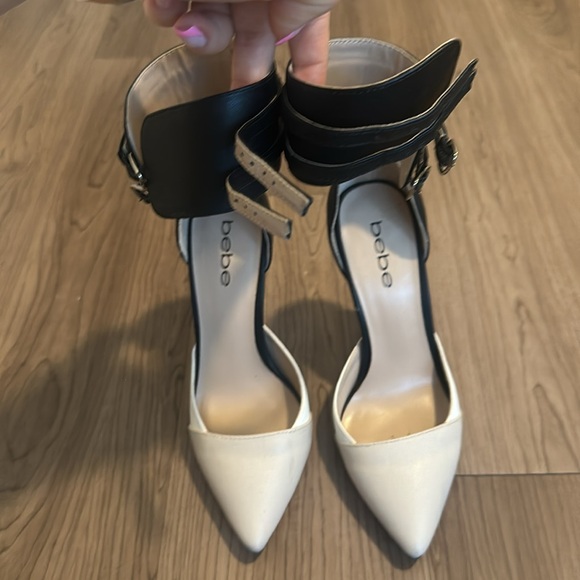 Bebe multi color high heels size 5 - Picture 2 of 7